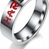 Wedding Bands | BICMTE Bicmte Joker Rings,New Joker Lover Couple Stainless Steel Wedding Rings,Jewelry The Joker His And Hers Ring,Anniversary